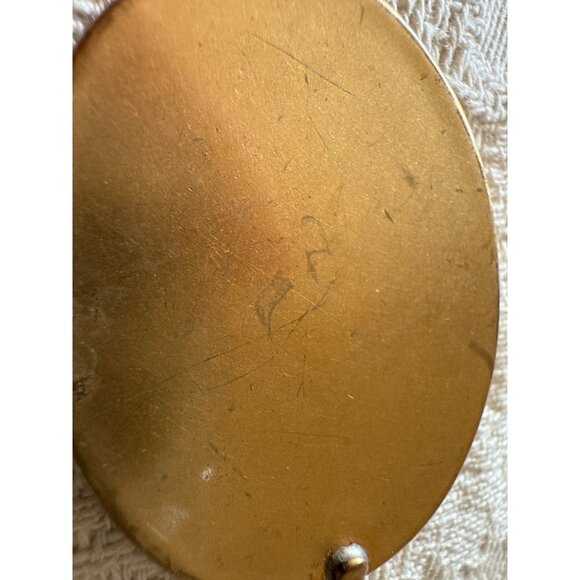 Vintage Angel Cherub Cameo Pendant Necklace With Gold-Tone Chain - Picture 11 of 14